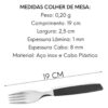 Kit com 12 Garfos de Mesa - Funcionalidade e Durabilidade para Todas as Refeições - Image 3