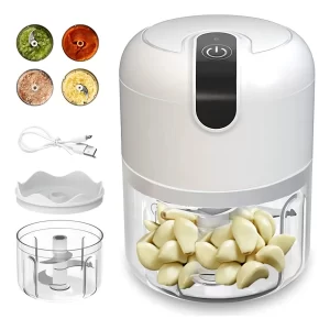 Mini processador elétrico recarregável 250ml